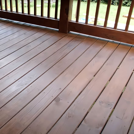 Enhance the beauty and longevity of your deck with our staining services, providing weather protection and a refreshed look to keep your outdoor space looking its best.