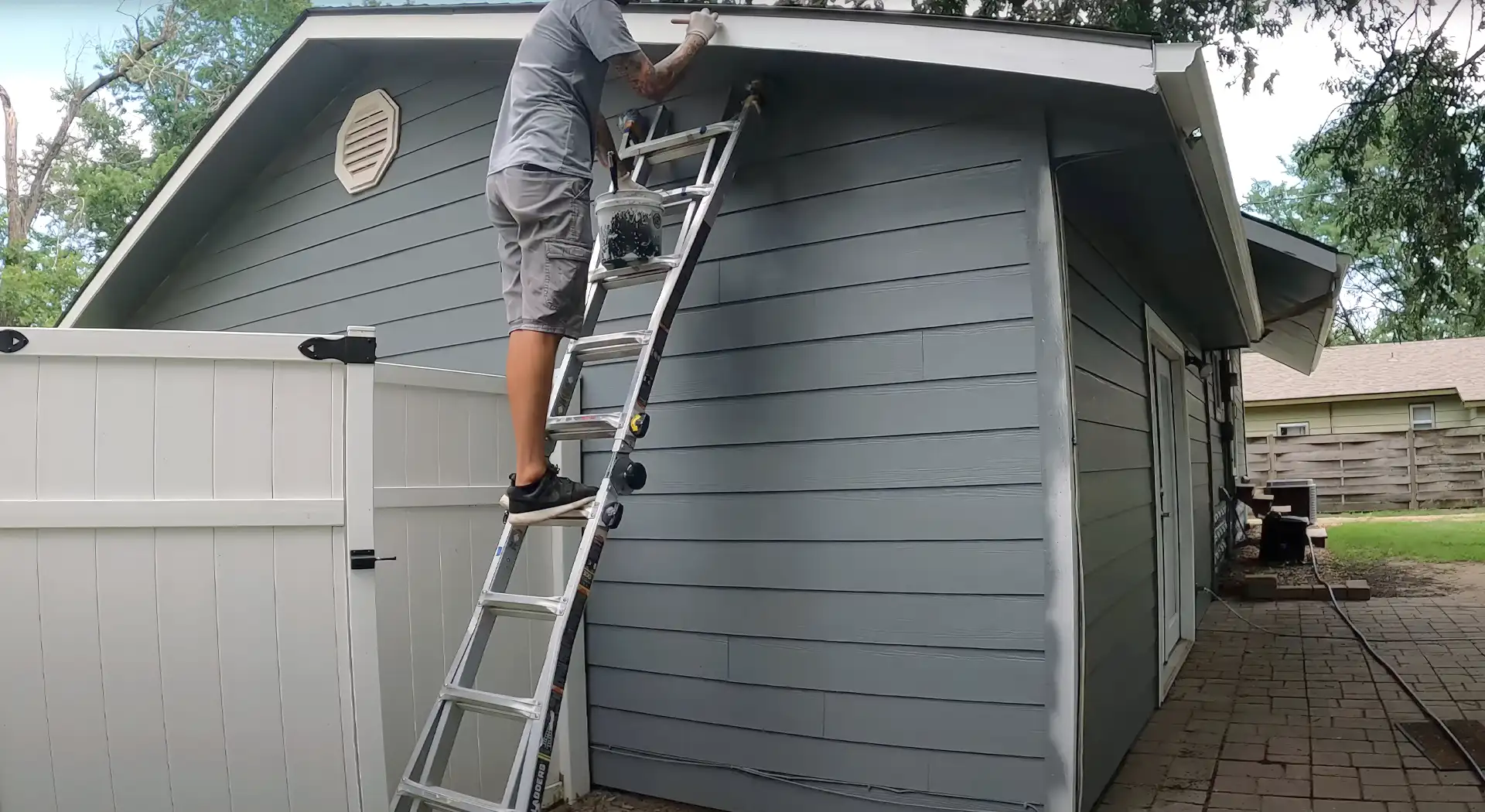 Residential exterior painting