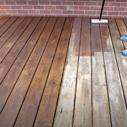 Deck Staining