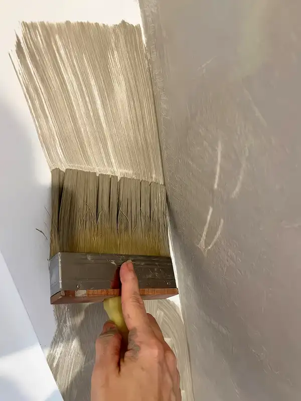 Limewash painting