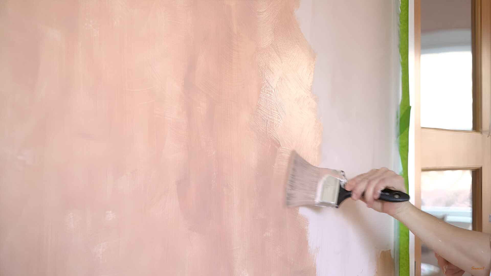 Limewash painting 6