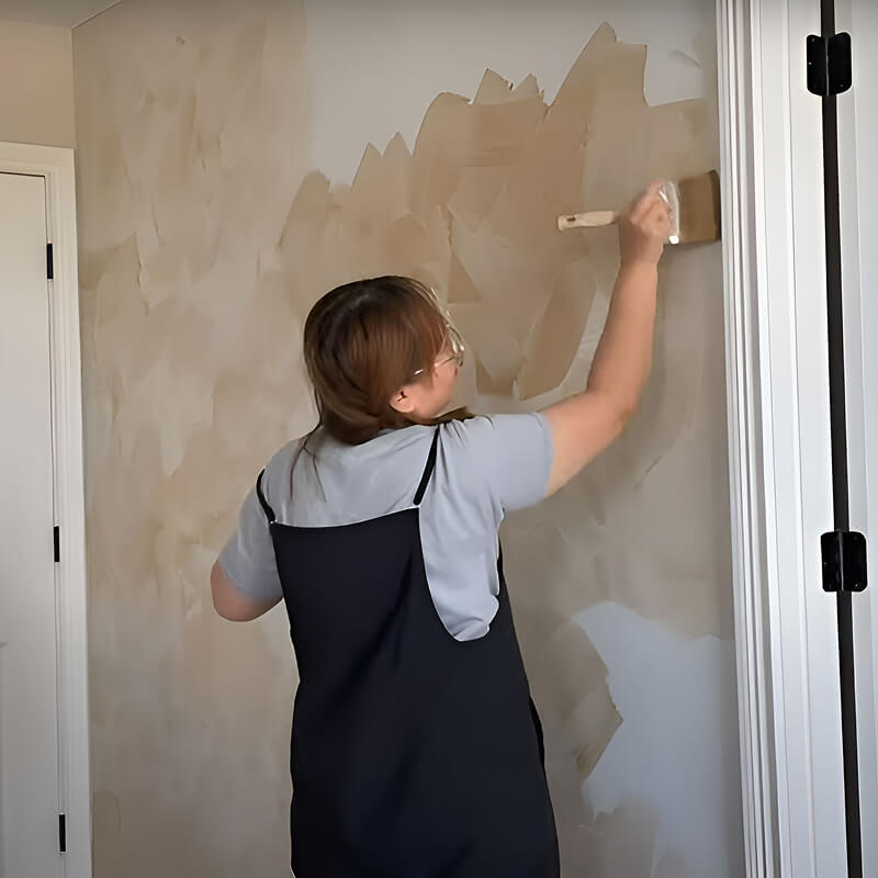 Van Nuys limewash finishes, eco-friendly and textured, adding depth, elegance, and enduring beauty.