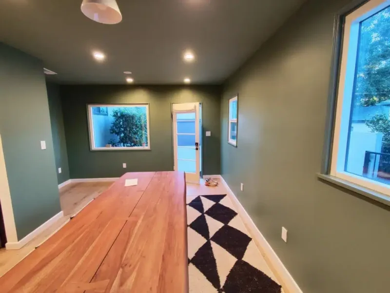 Green Wall Painting