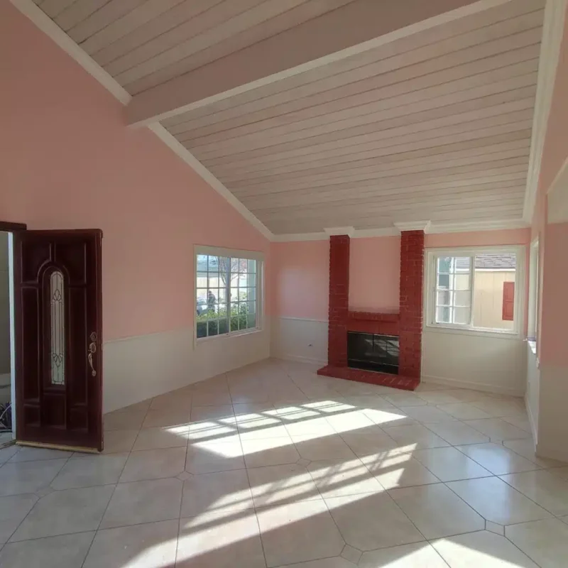 Light Pink Interior Painting